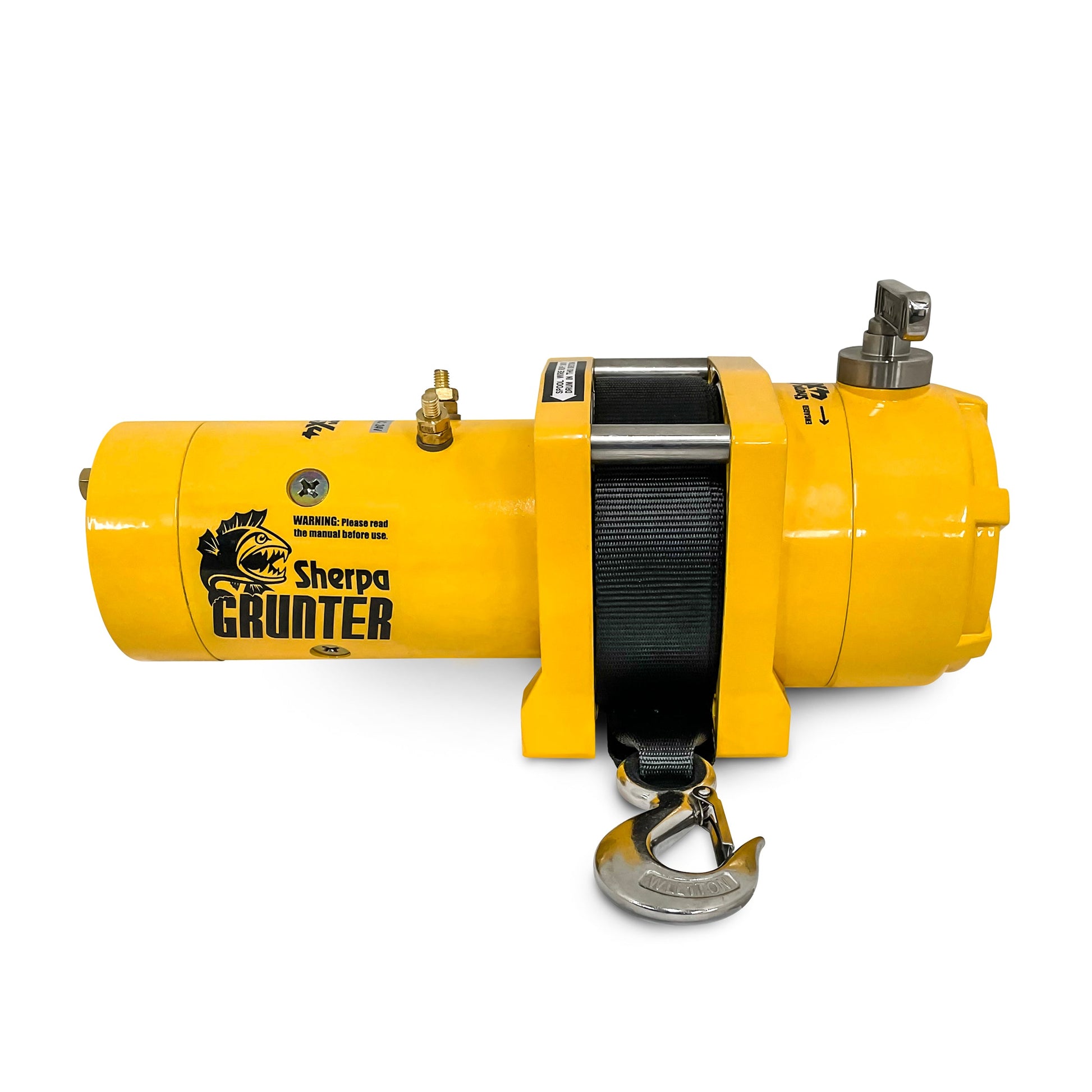 marine boat trailer power winch